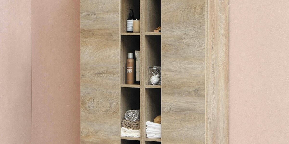 Danish Modern Vanity Table With Dovetail Drawers