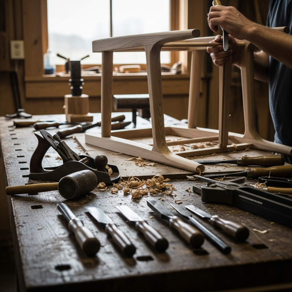 Artisan furniture craftsmanship