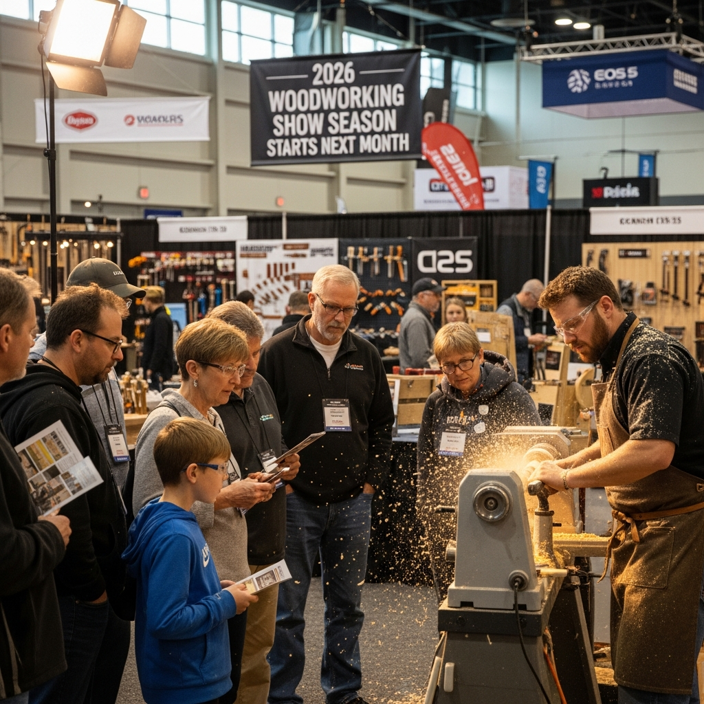 2026 Woodworking Show Season Starts Next Month