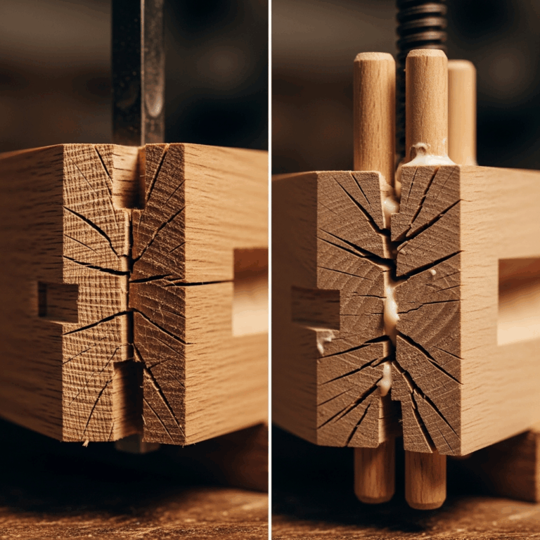 Mortise and Tenon vs Dowel Joints for Furniture