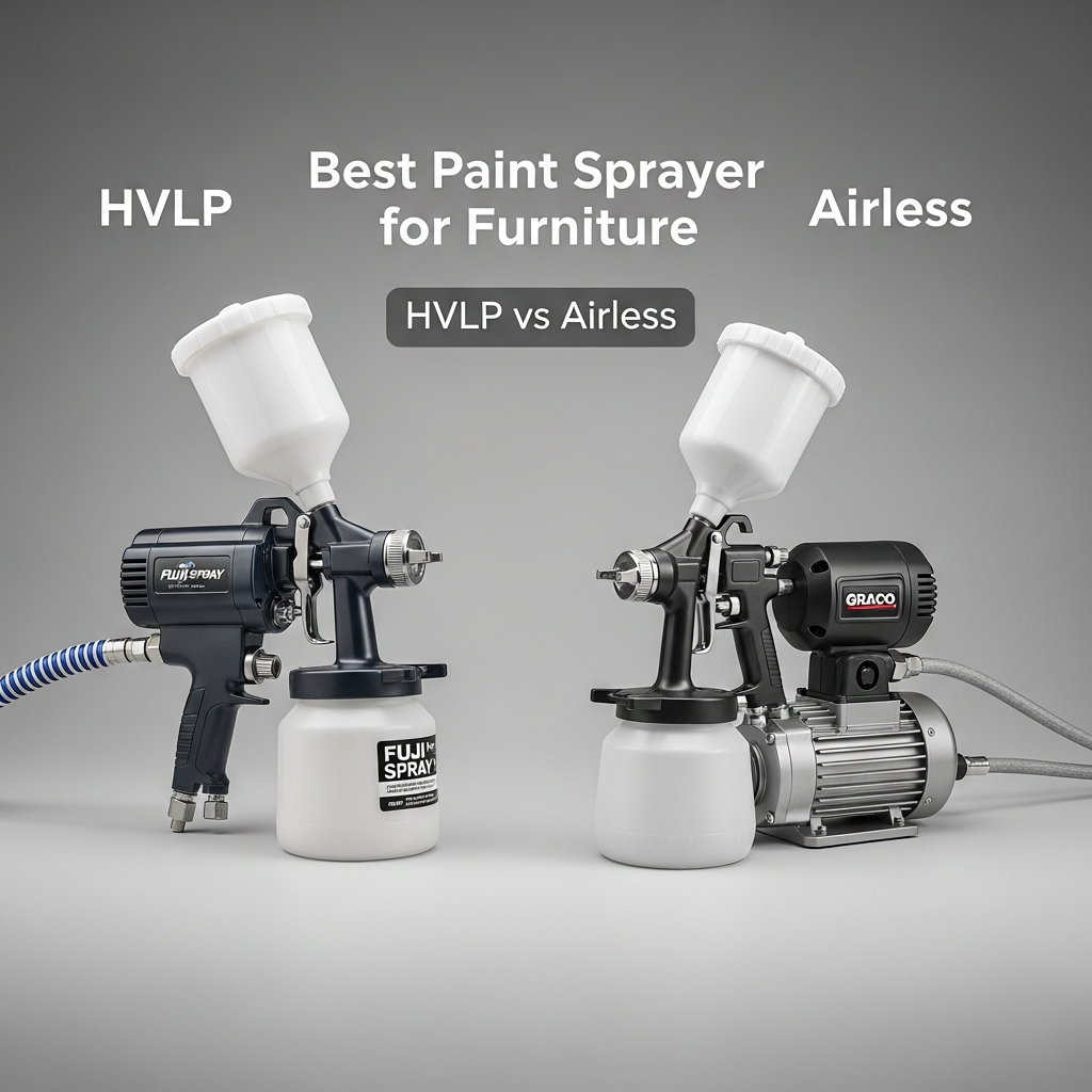 Best Paint Sprayer for Furniture — HVLP vs Airless