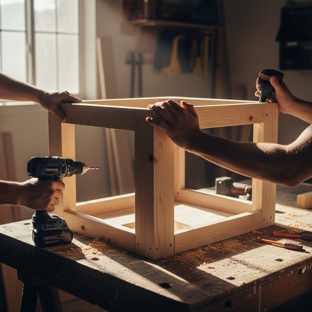 Building Your Own Kitchen Island from Scratch