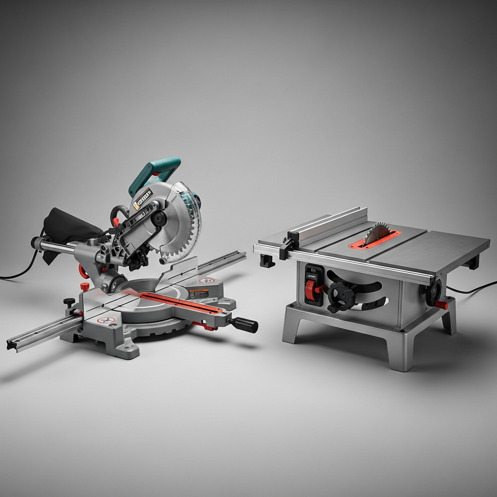 Sliding Compound Miter Saw vs Table Saw — Which Do You Need First?