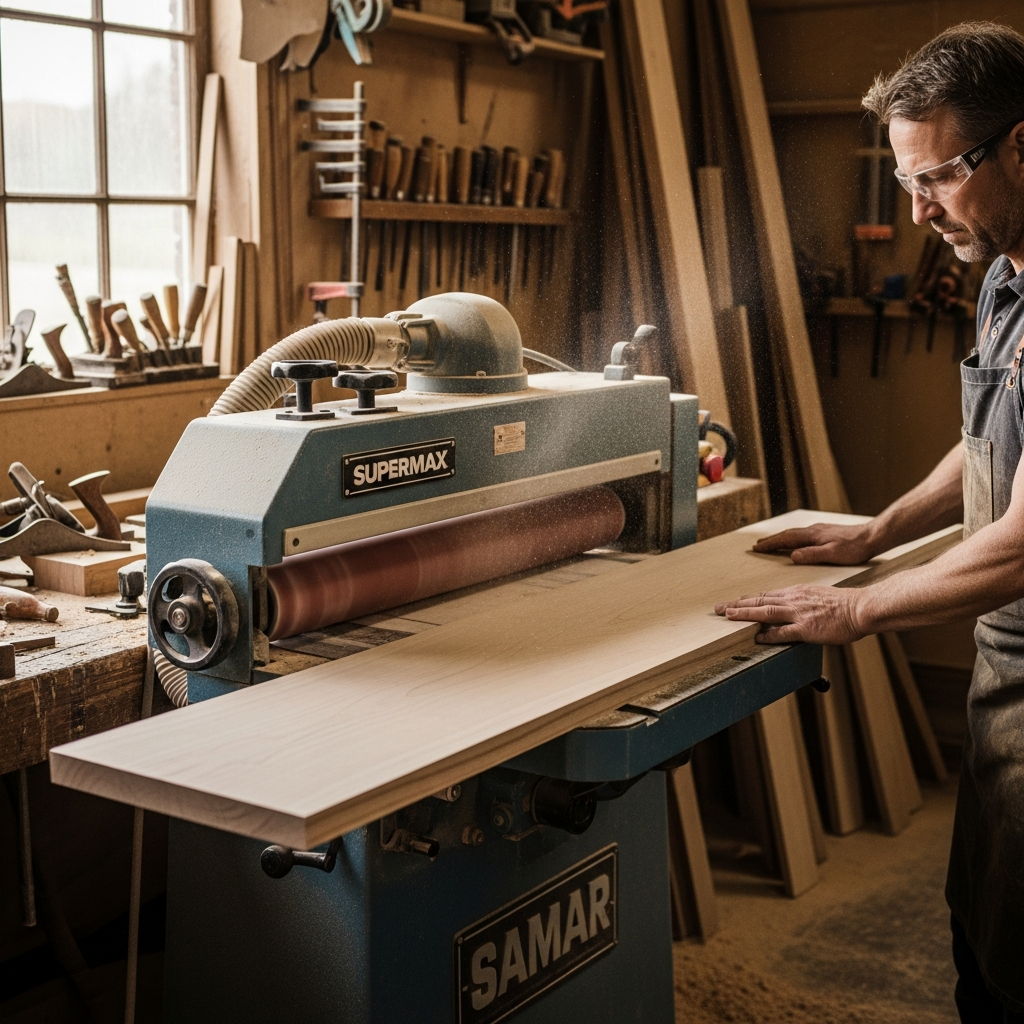Supermax Drum Sander — Is It Worth the Money for Furniture Makers?