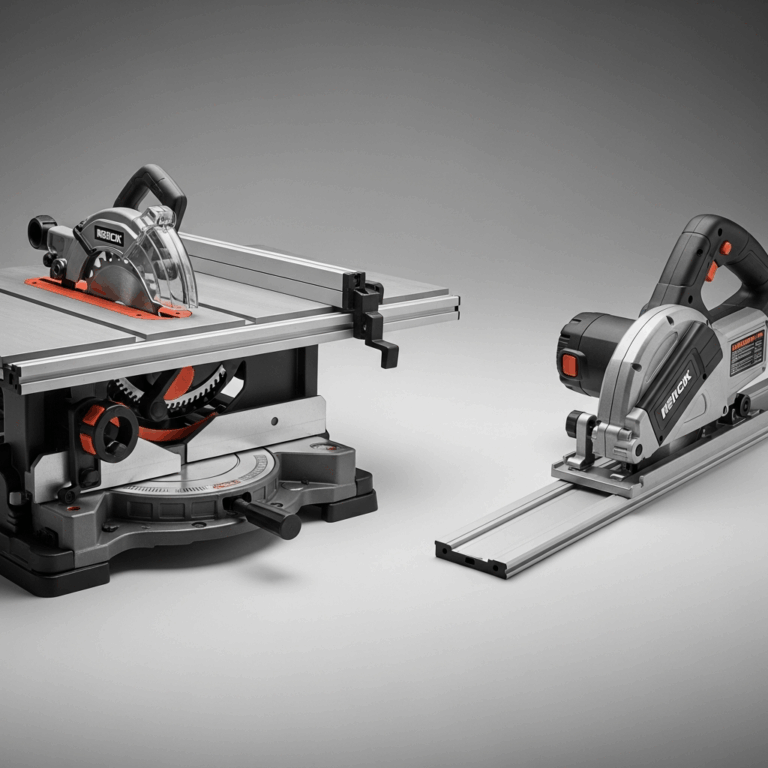 Professional photograph related to: Table Saw vs Track Saw — Which Should You Buy First?. High quali