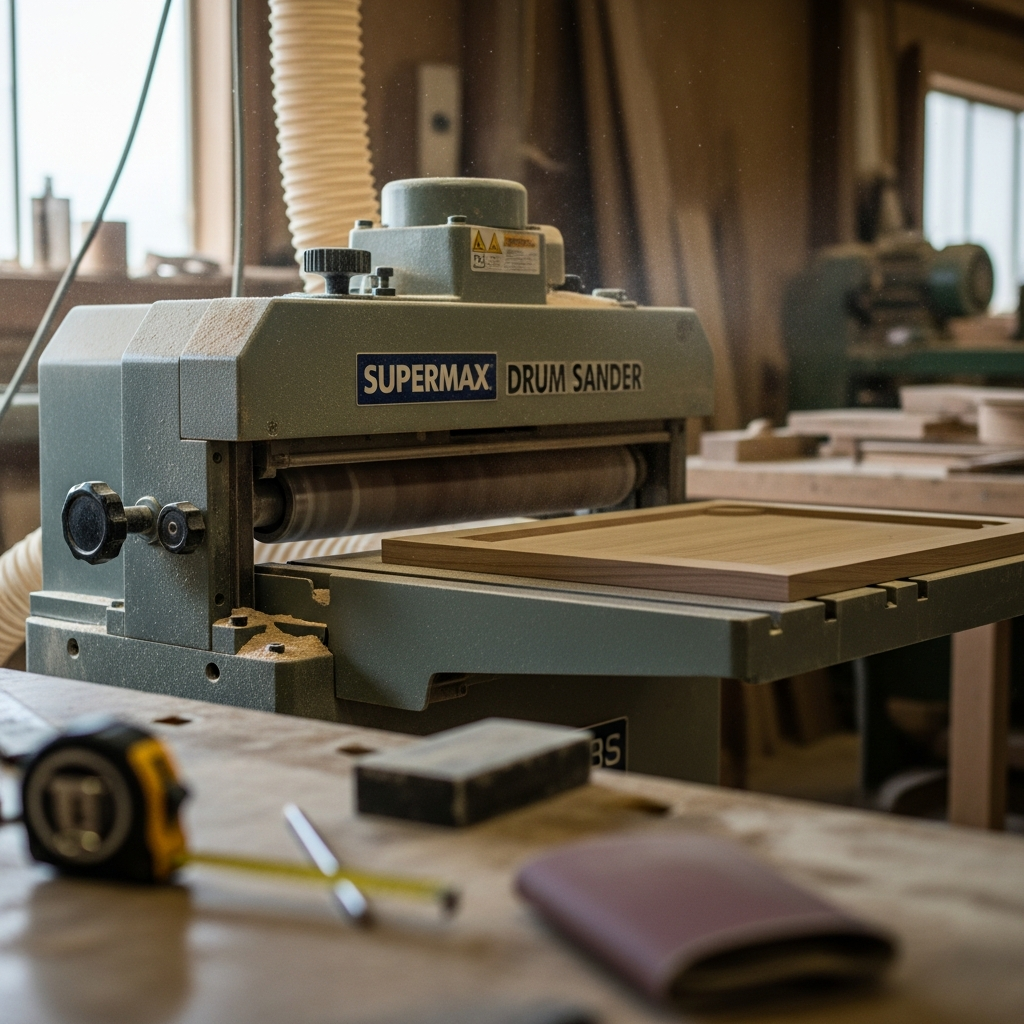 Supermax Drum Sander — Is It Worth the Money for Furniture Makers?