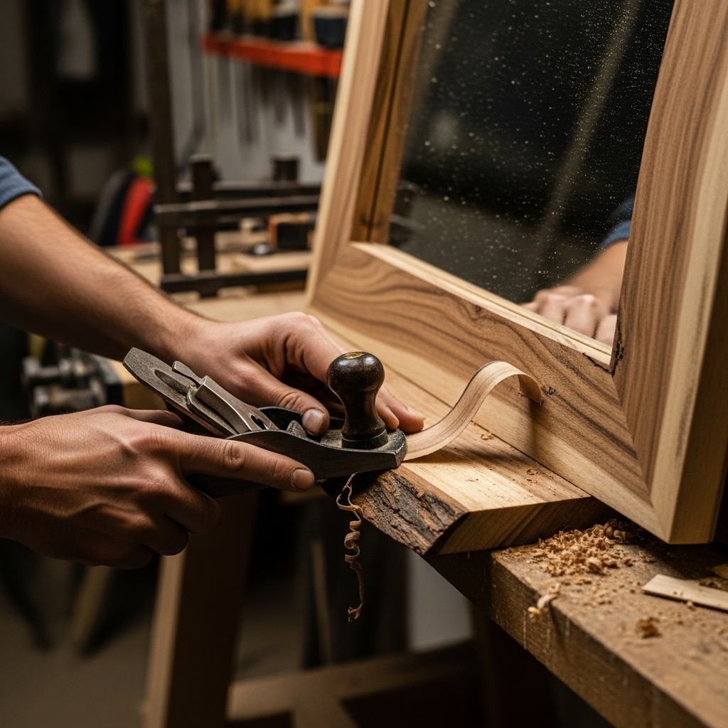 Turn a $20 Live-Edge Slab Into a $500 Mirror Frame
