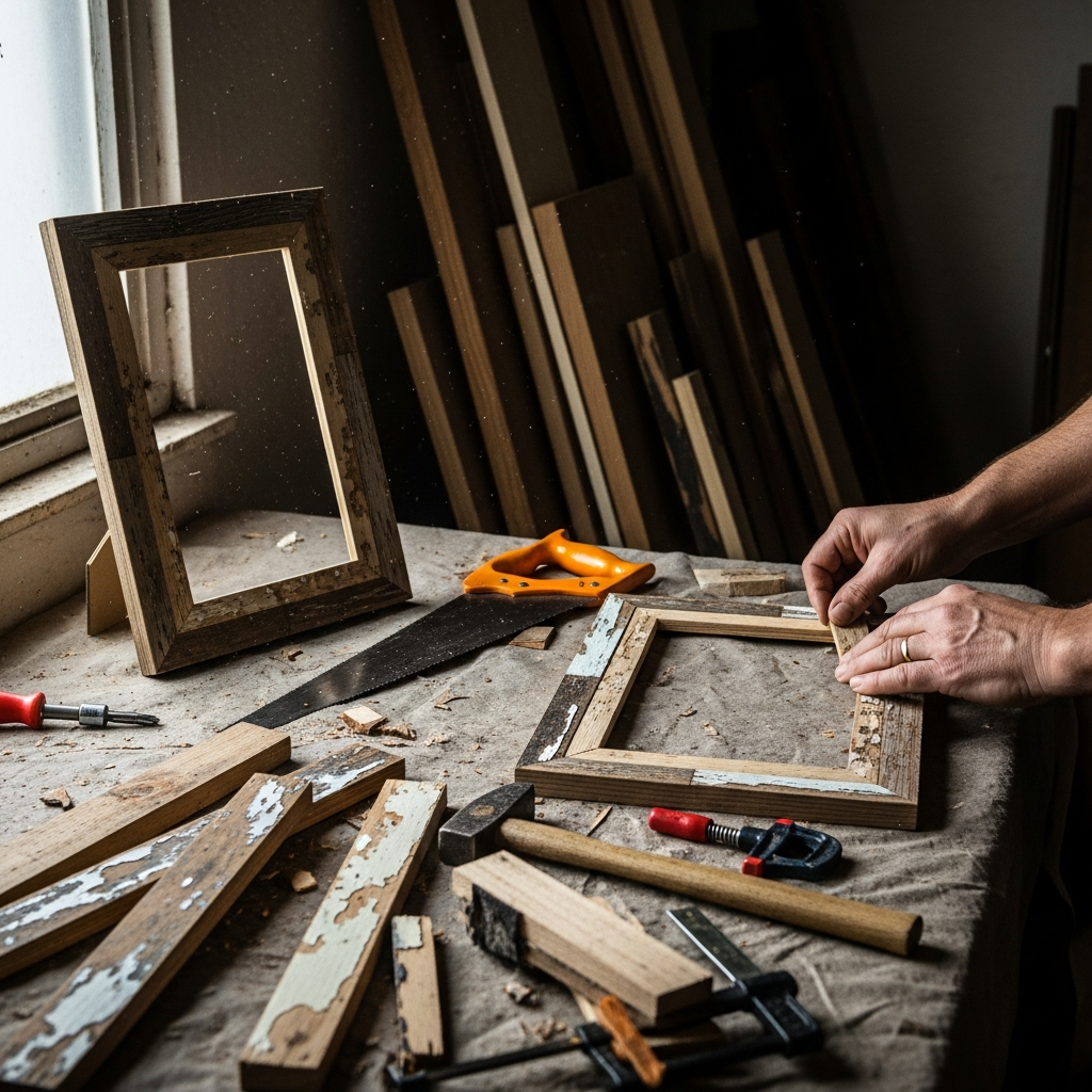 Turn Scrap Wood Into Gallery-Worthy Picture Frames