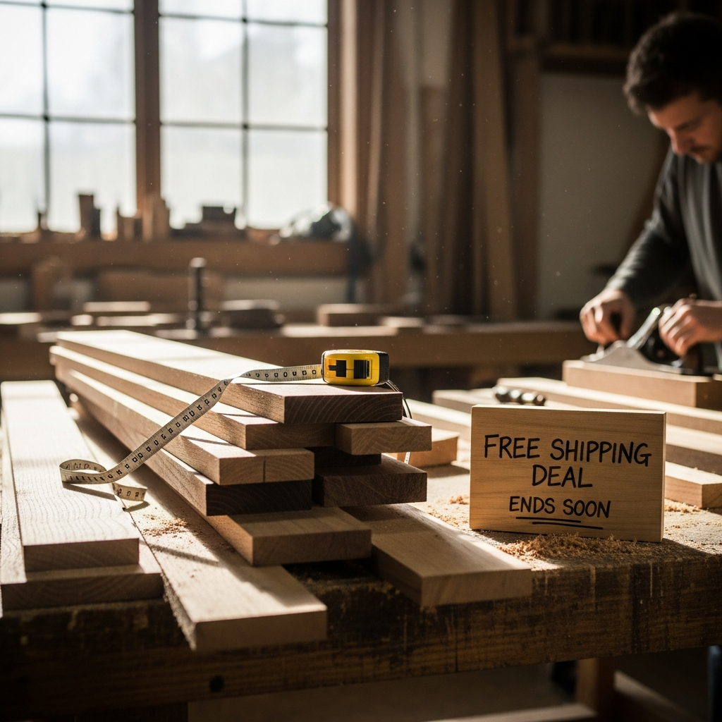 Woodcraft Free Shipping Deal Ends Soon