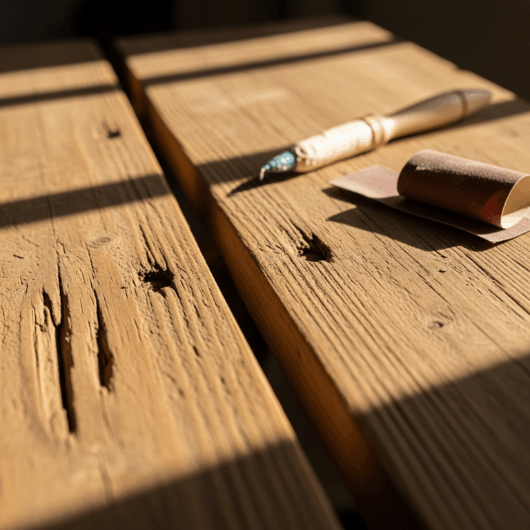 How to Fix Gaps Between Wood Panels in Tabletops