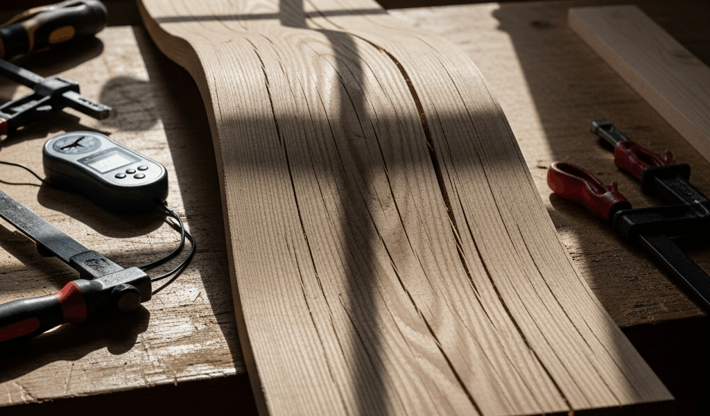 Why Your Wood Warps After Cutting a Board Down