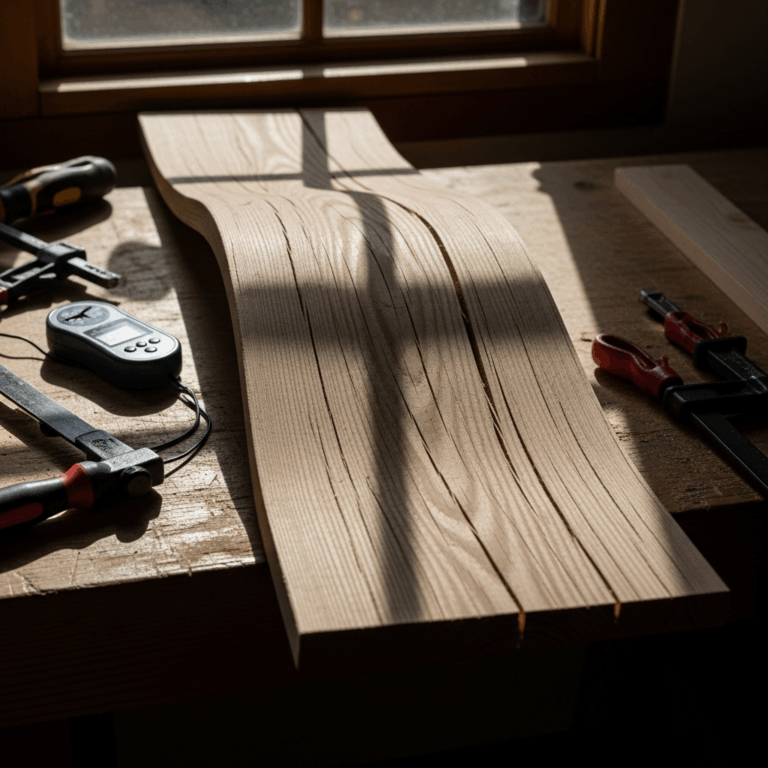 Why Your Wood Warps After Cutting a Board Down