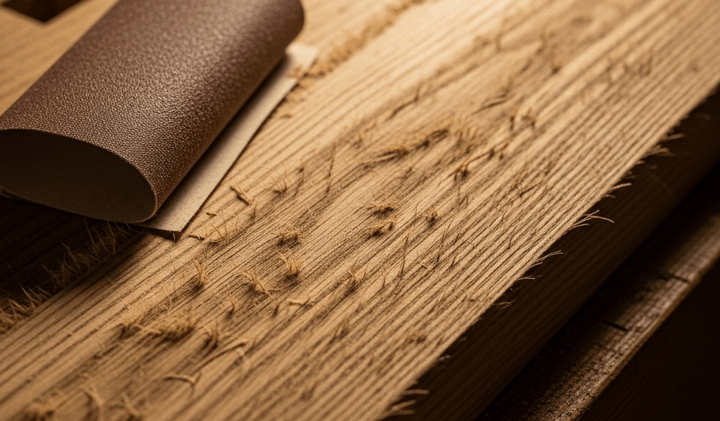 How to Fix Raised Grain After Sanding Wood